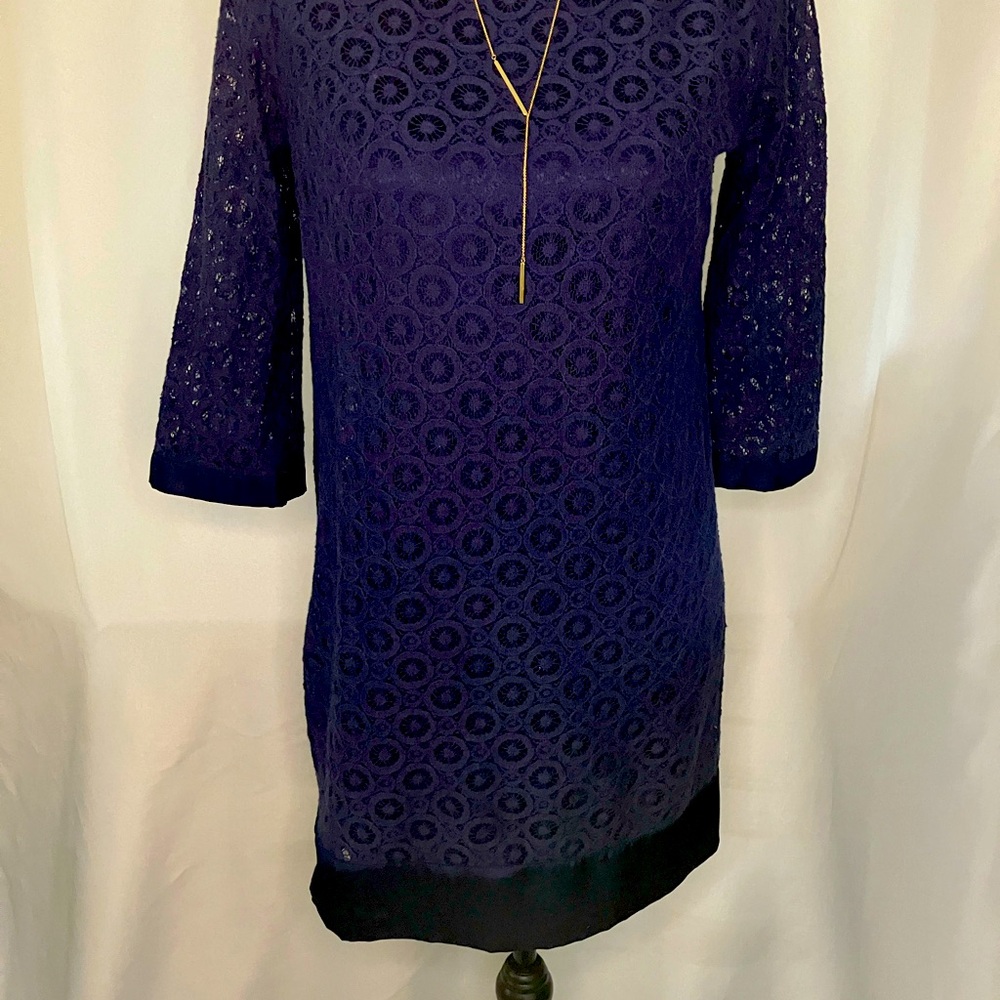 Women's LAUNDRY BY SHELLI SEGAL DRESS   size S  69% Cotton, Algodon 31% Nylon